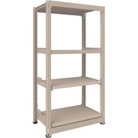 トラスコ中山 TRUSCO M3型中量棚 W900XD595XH1800 スライド棚板 中間・底各1段付 M3-6363-HMB1M1 1台（直送品）