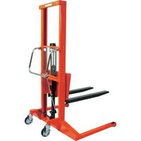 トラスコ中山 TRUSCO コゾウリフター 足踏み油圧式 400kg フォーク高さ900 幅広タイプ BEA-H400-9W 1台（直送品）