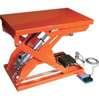 TRUSCO テーブルリフト 70kg 倍速タイプ 電動Bねじ式 HDL-L0758RT