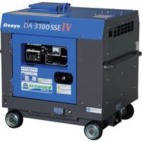 デンヨー 小型エンジン発電機GA DAシリーズ 50/60Hz 3.1KVA DAー3100SSーIV DA-3100SS-IV 1台（直送品） -  アスクル