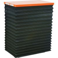 TRUSCO テーブルリフト 100kg 倍速タイプ 電動Bねじ式 200V 520×630mm 蛇腹付 HDL-L1056RTJ-22（直送品）