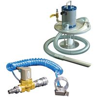 アクアシステム エア式バキュームクリーナー 掃除機 サイレンサー付 手元スイッチ仕様 APPQO600ーAH 1台 535-4807（直送品）