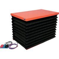 TRUSCO テーブルリフト500kg 電動Bねじ式 DC48V 650×950 ジャバラ付き HDL-L5069VJ-D4 1台（直送品）