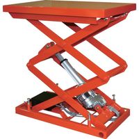 TRUSCO テーブルリフト750kg 電動Bねじ式 DC24V 600×900×320~1370 HDL-W75609V-D2 1台（直送品）