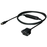 ダイヤトレンド 三菱CPU⇔PC用RSー422⇔USBコンバータケーブルパネル取付 DFX0-PU4 1本 596-6963（直送品）