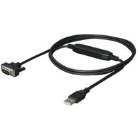 PC側USB TypeーA接続用RSー232C⇔USBコンバータケーブルDIFUーRS24A組合せ専用 DIFC-U2V 1本（直送品）