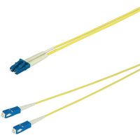 Diatrend シングルモード光ファイバーケーブル(LCーSC)2芯<盤内用>6m DFC-SMDLCSC-CP21(6M) 1本（直送品）