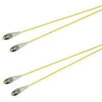 Diatrend シングルモード光ファイバーケーブル(FCーFC)2芯<盤内用>4m DFC-SMFCFC-CP21(4M) 1本（直送品）