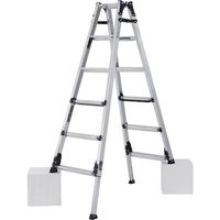 上部操作式伸縮脚付はしご兼用脚立 GAUDI STANDARD(ガウディ スタンダード)180CM 最大使用質量100KG GUS180J（直送品）