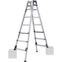 上部操作式伸縮脚付はしご兼用脚立 GAUDI STANDARD(ガウディ スタンダード)210CM 最大使用質量100KG GUS210J（直送品）