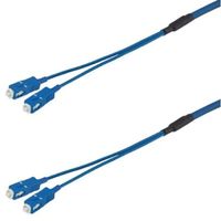 Diatrend マルチモード光ファイバーケーブル(SCーSC)2芯<屋内 可動用>9m DFC-MMSCSC-RMV21(9M) 1本（直送品）