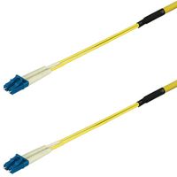 Diatrend シングルモード光ファイバーケーブル(LCーLC)2芯<屋内 可動用>8m DFC-SMDLCDLC-RMV21(8M)（直送品）