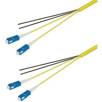 Diatrend シングルモード光ファイバーケーブル(SCーSC)2芯<屋内用(補強)>10m DFC-SMSCSC-RMT21(10M)（直送品）