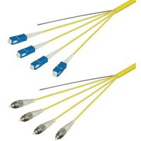 Diatrend シングルモード光ファイバーケーブル(SCーFC)4芯<屋内用(補強)>10m DFC-SMSCFC-RMT41(10M)（直送品）