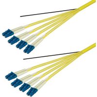 Diatrend シングルモード光ファイバーケーブル(LCーLC)8芯<屋内用(補強)>4m DFC-SMDLCDLC-RMT81(4M)（直送品）