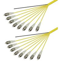 Diatrend シングルモード光ファイバーケーブル(FCーFC)8芯<屋内用(補強)>2m DFC-SMFCFC-RMT81(2M) 1本（直送品）