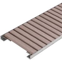 カネソウ リサイクルウッドグレーチング WGR-20-300X500 1枚 629-3728（直送品）