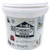 ニッペホームプロダクツ ニッぺ 室内かべ用塗料 STYLE MORUMORU 屋内用 12kg 4976124882913 1個（直送品）