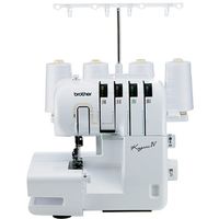 ブラザー工業 brother ロックミシン Kagari[[R4]] ホワイト 33.5×28.3×29 LOB0201 1台（直送品）