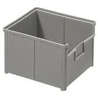 積水化学工業 積水 D型コンテナ(小物入れ用) Dー4 グレー GY 1セット(500個) 134-3386（直送品）