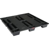 岐阜プラスチック工業 リス スキッドリサイクルパレット JCーS2・1111ー3 JCS211113 BK 1個 351-1969（直送品）
