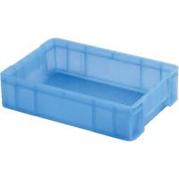 積水 【受注生産品】PZ型コンテナ PZー0003 透明ブルー 透明青 PZ3CSKB-BETTYUU TMB 1セット(500個)（直送品）