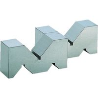 ユニセイキ ユニ A型精密ヤゲン台(A級仕上) 250mm YAK-250A 1組(2個) 838-1832（直送品）