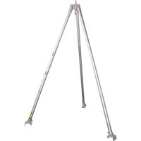 江崎機械工業 江崎 スチール製三脚H型 定格荷重500kg H25-500 1台 315-0387（直送品）