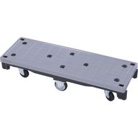 オカムラ OKAMURA カートラック本体 T6ー88Gー5R+SLー1(ブレーキ付グレイ) 1X701P-GF33 1台 357-8067（直送品）