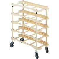 オカムラ OKAMURA トレイカート TAS8ー9Hー6U*ウレタン 1X304B-GF36 1台 368-4171（直送品）