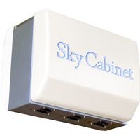 日平機器 日平 3連スカイキャビネット(樹脂カバー) HRC-3 1台 386-5560（直送品）