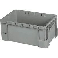 積水テクノ成型 積水 【受注生産品】TS型コンテナ TSー46 グレー TS-46-BETTYUU GY 1セット(500個)（直送品）