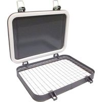 旭産業(点検窓) FREEPA A3形ハイネック/網付(発泡パッキン) AFP-A3-H-GK 1個 566-3653（直送品）