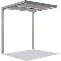 積水樹脂 積水 EVステーションシェルター標準タイプ EVR-20 1台(1式) 523-2156（直送品）