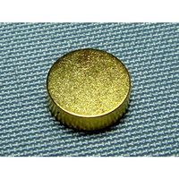 二六製作所 NE226 ネオジム φ5×1.5(N40) 金色メッキ 1パック(3個) 524-4192（直送品）