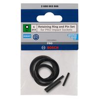 BOSCH ソケットピン&リングセット1/2インチ 2608003066 1セット（直送品）