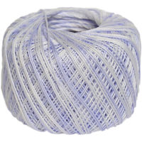 オリムパス製絲 エミーグランデ かすり レース糸 合細 Col.61 パープル系 25g 約109m EMMY-61 1箱/3玉セット（直送品）