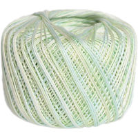 オリムパス製絲 エミーグランデ ミックス レース糸 合細 Col.M2 水色系 25g 約109m EMMY-M2 1箱/3玉セット（直送品）