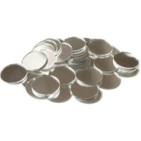 日本紐釦貿易 ミラー丸 φ20mm 30枚入 KN3-30 1袋30枚入/2袋(合計60（直送品）