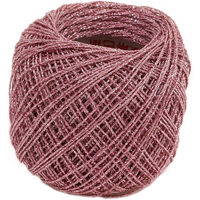 タティングレース ドイリー 赤 長さ長さ88cm 巾22cm タティングレース糸＜中＞ 40m | タティングレース糸 | 商品紹介