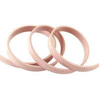 日本紐釦貿易 合皮スムーステープ ピンク 幅約15mm 9m巻 PLT1015-P 1巻9m入（直送品）