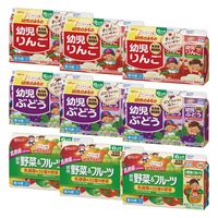 江崎グリコ(株)(旧グリコ乳業) [冷蔵] グリコ 幼児のみもの 3種セット(各3本) 1セット(3種計9本)（直送品）