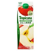 [冷蔵]トロピカーナ 100% まるごと果実感 アップル 900ml×6 4909411072865 1セット(6個)（直送品）