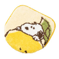 センコー スヌーピー フレッシュフルーツ トイレふたカバー 普通・洗浄兼用 イエロー SNB240404 1枚（直送品）