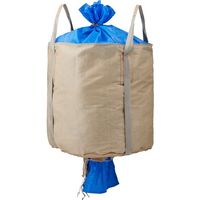 吉野 コンテナバッグ 日本製コンテナバッグ丸型 1tタイプ 排出口付 YS-CB-J1000C 1セット(10個) 678-4668（直送品）