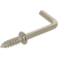 八幡ねじ YAHATA 鉄よーおれ ニッケル 45mm 4979874873316 1セット(100個:10個×10パック)（直送品）