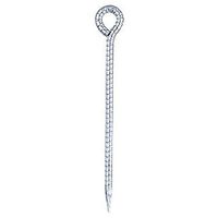 八幡ねじ YAHATA 異形打込み丸カン 12X600 4979874040558 1セット(10本) 683-2927（直送品）