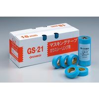 カモ井加工紙 カモ井 マスキングテープガラスサッシ用(3巻入) GS21JAN-40 1セット(30巻:3巻×10パック) 688-5160（直送品）