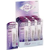 パール 連結ドライバーミニドラP(銀) 08003 1セット(12本) 688-2847（直送品）