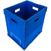 松本産業 オリコン 32L ブルー 32B 1セット(2個) 568-7791（直送品）